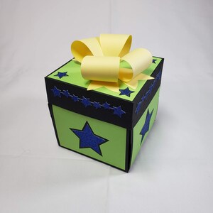 Star Explosion Box / Holographic / Glitter Explosion Box / - Etsy