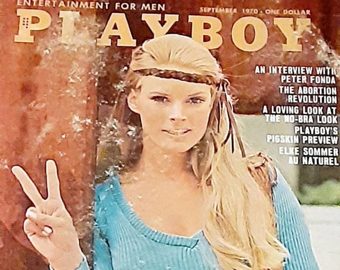 Playboy Magazine Vintage September 1970 Elke Sommer Good - Etsy.de