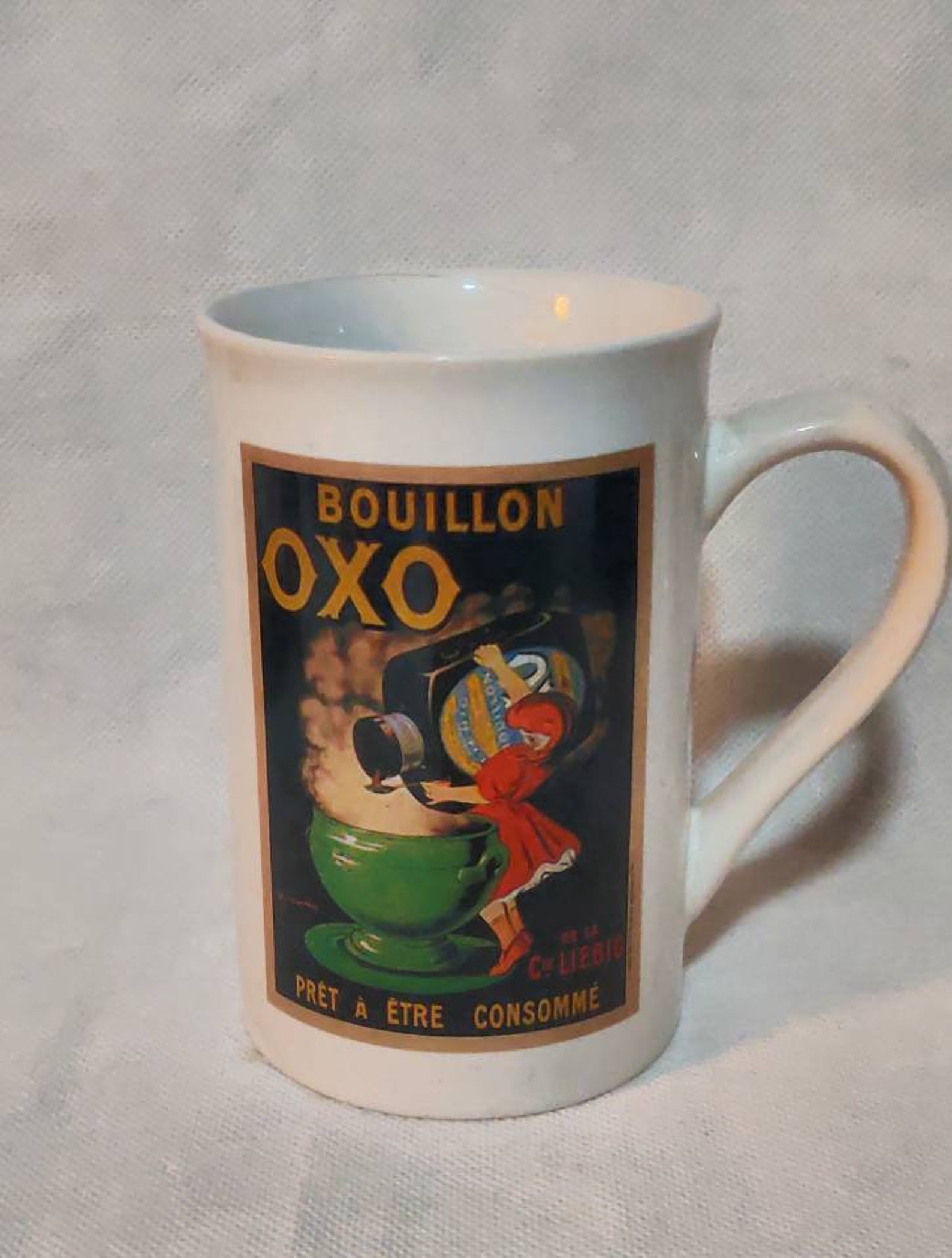 Bouillon Oxo Broth Girl Cooking Soup Food French Cappiello Etsy France