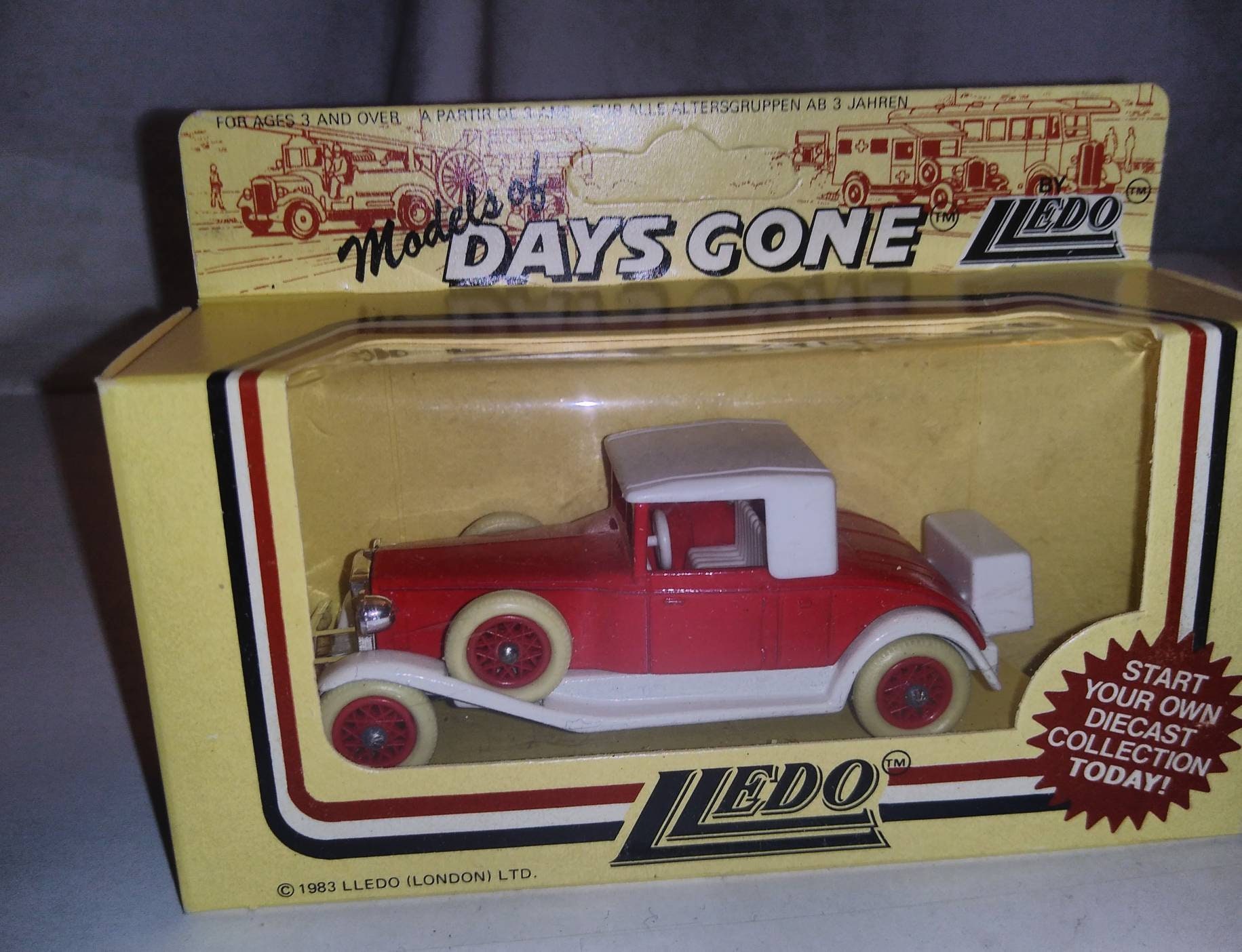 Vintage 1983 Lledo Models Of Days Gone 1932 Rolls Royce Playboy Conver   Midas Touch Toys Games And Collectables