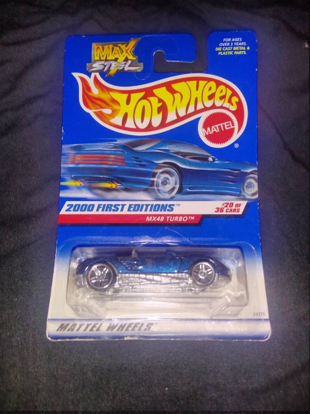 Vintage Hot Wheels 2000 Primeras Ediciones MX48 Turbo Metálico Azul Die  Cast Metal Car -  México