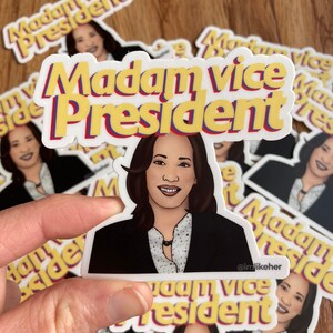 Frau Vizepräsidentin Kamala Harris Aufkleber