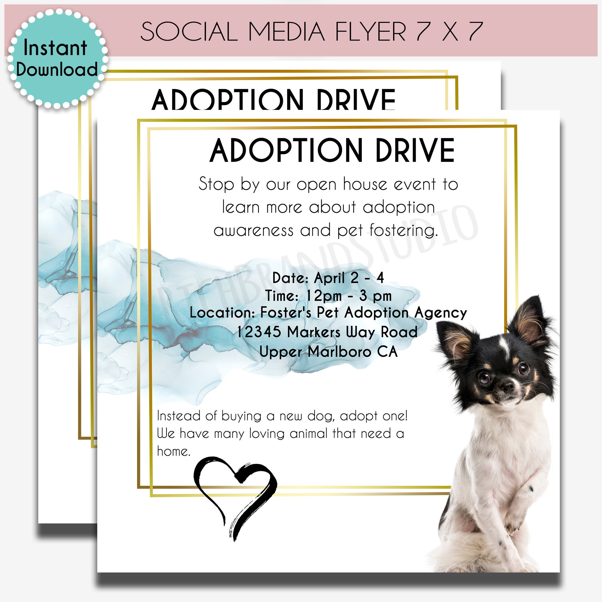 Dog Adoption Flyer Editable Dog Event Flyer Social Media Flyer - Etsy Australia Dog Adoption Flyer Editable Dog Event Flyer Social Media Flyer - Etsy Australia