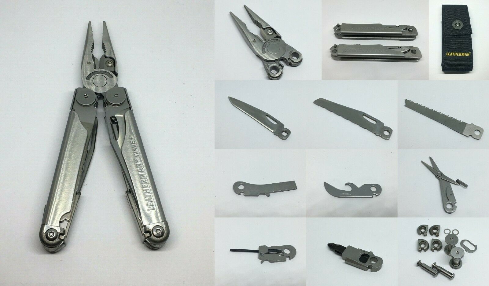 Parts Mod Replacement for Leatherman Surge Black: T-Shank Holder for saw or  file