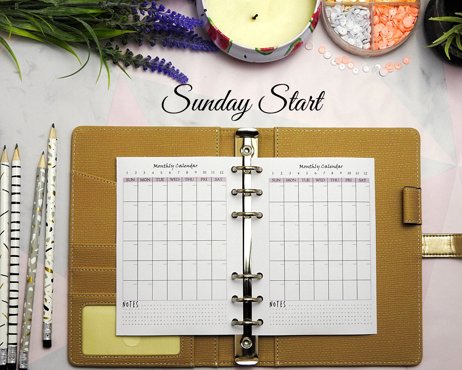 a6-monthly-calendar-printable-monthly-planner-personal-etsy