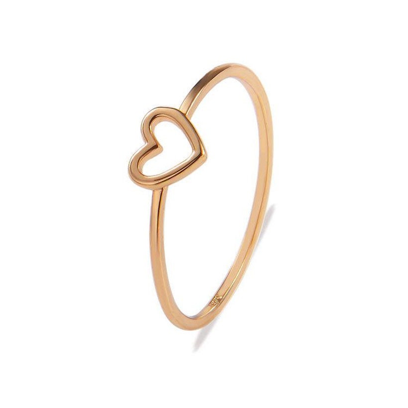 Dainty Gold Open Heart Ring Open Heart Ring Open Heart - Etsy