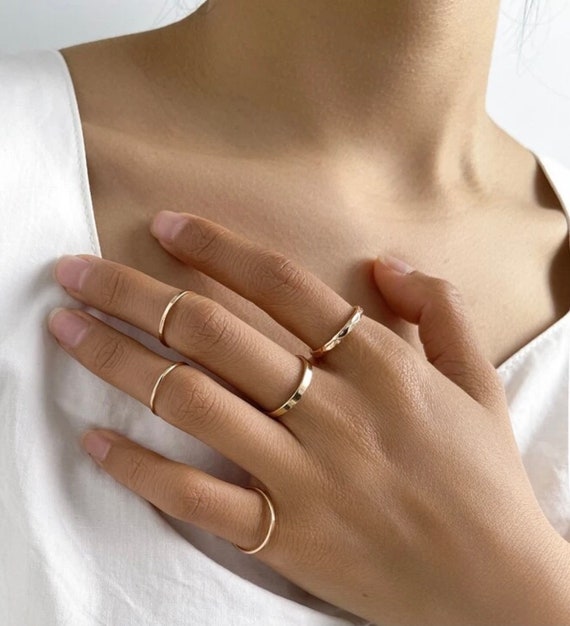 Gold Ring Set