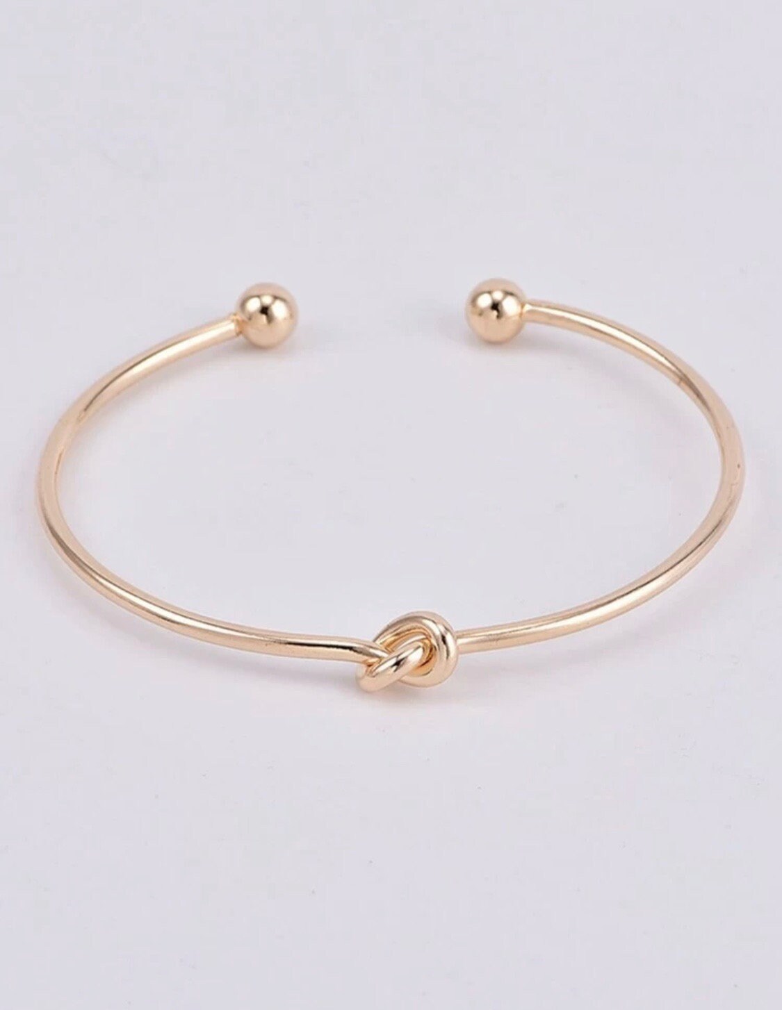 Forget Me Knot Cuff Bracelet Set