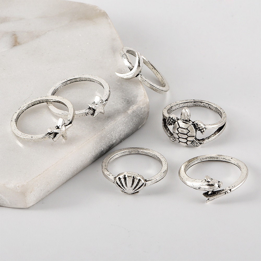 Beach themed rings deals
