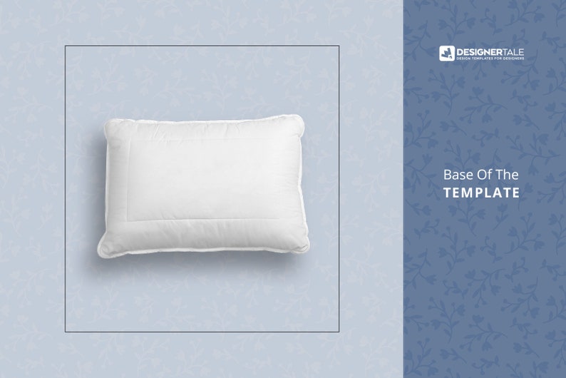 Soft Bed Pillow Mockup Etsy