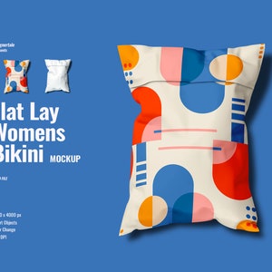 Ansicht von oben Poly Mailer Umschlag Mockup