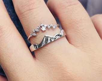 ACOTAR Ring For Her, Feyre Wedding Ring, Sterling Silver Acotar Jewelry Ring, Night Court Ring