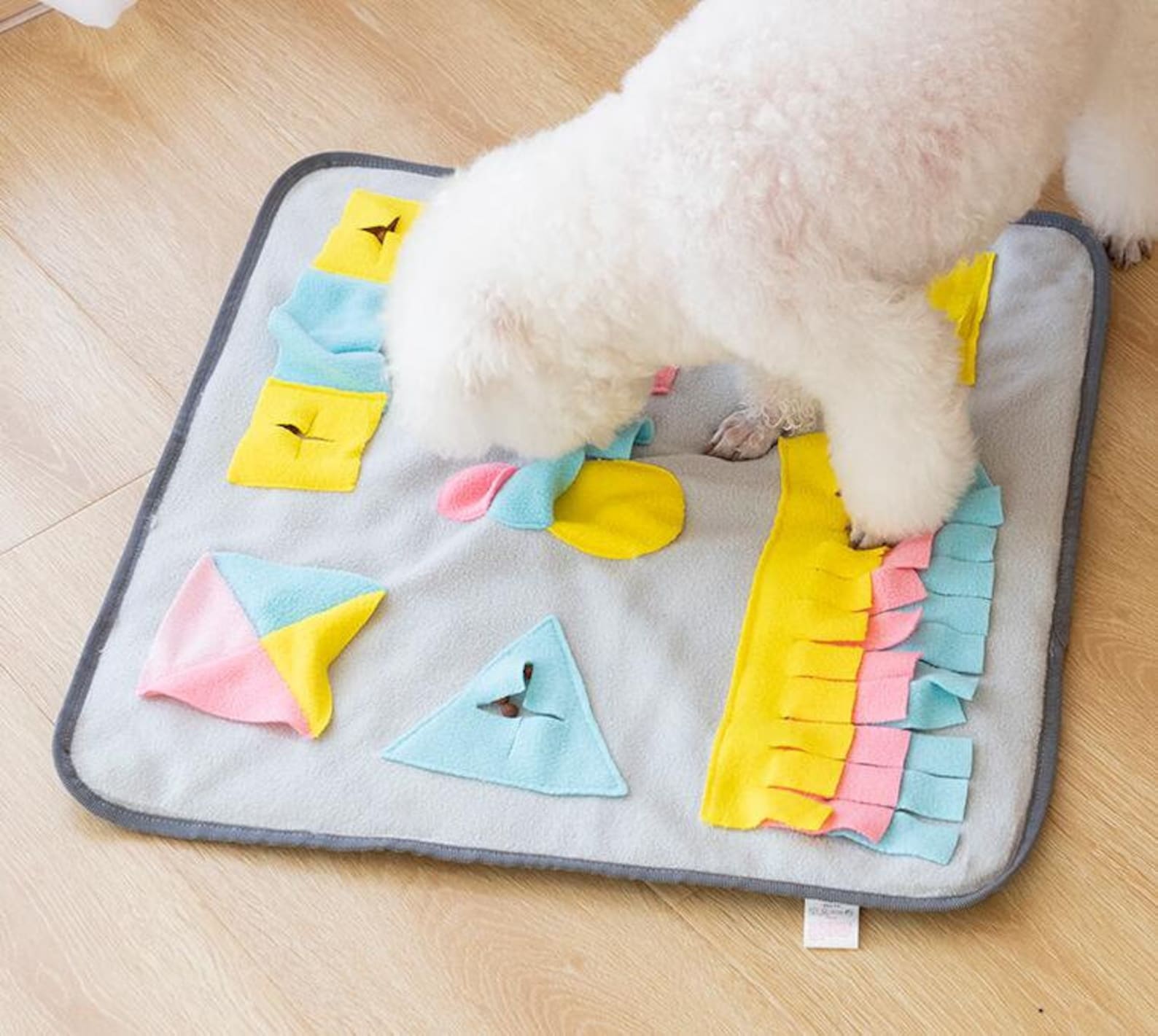 Dog Snuffle Mat Puzzle Dog Toys Flower Feeding Mat Pet Etsy
