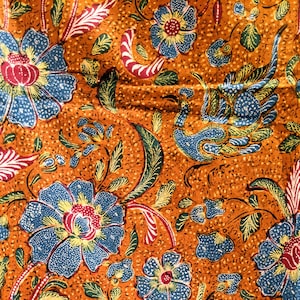 Vintage Hand Drawn Indonesian Batik, Batik Collector Item, Old Batik Tulis, Tiga Negeri, Indonesian Vintage Batik, Made In Indonesia