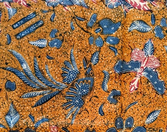 Tjoa Siang Gwan Tiga Negeri Batik, Vintage Hand gezeichnet indonesischen Batik, Tjoa Familie Batik, Batik SammlerStück, alte Batik Tulis