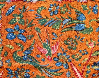 Sie Djien Soen Tiga Negeri, Vintage Hand gezeichnet indonesische batik, Batik SammlerStück, alte Batik Tulis, traditionelle indonesische Batik Stoff