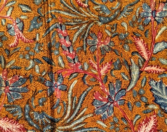 Tjoa Siang Swie Tiga Negeri, Vintage Hand gezeichnet indonesischen Batik, Batik SammlerStück, alte Batik Tulis, traditionelle indonesische Batik Stoff