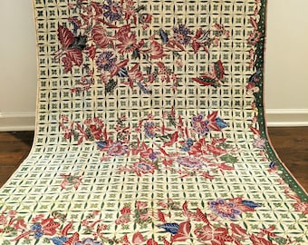 Indonesian Textiles, Old Batik Tulis with Kawung Design, Vintage Hand Painted Batik, Batik Collector Item, Vintage Handwritten Batik