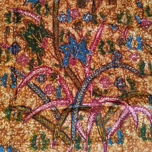 Antique Kain Batik Lasem, Old Indonesian Batik Tulis Fabric, Pagi Sore Handwritten Batik, Batik Collector Item, Vintage Batik Fabric