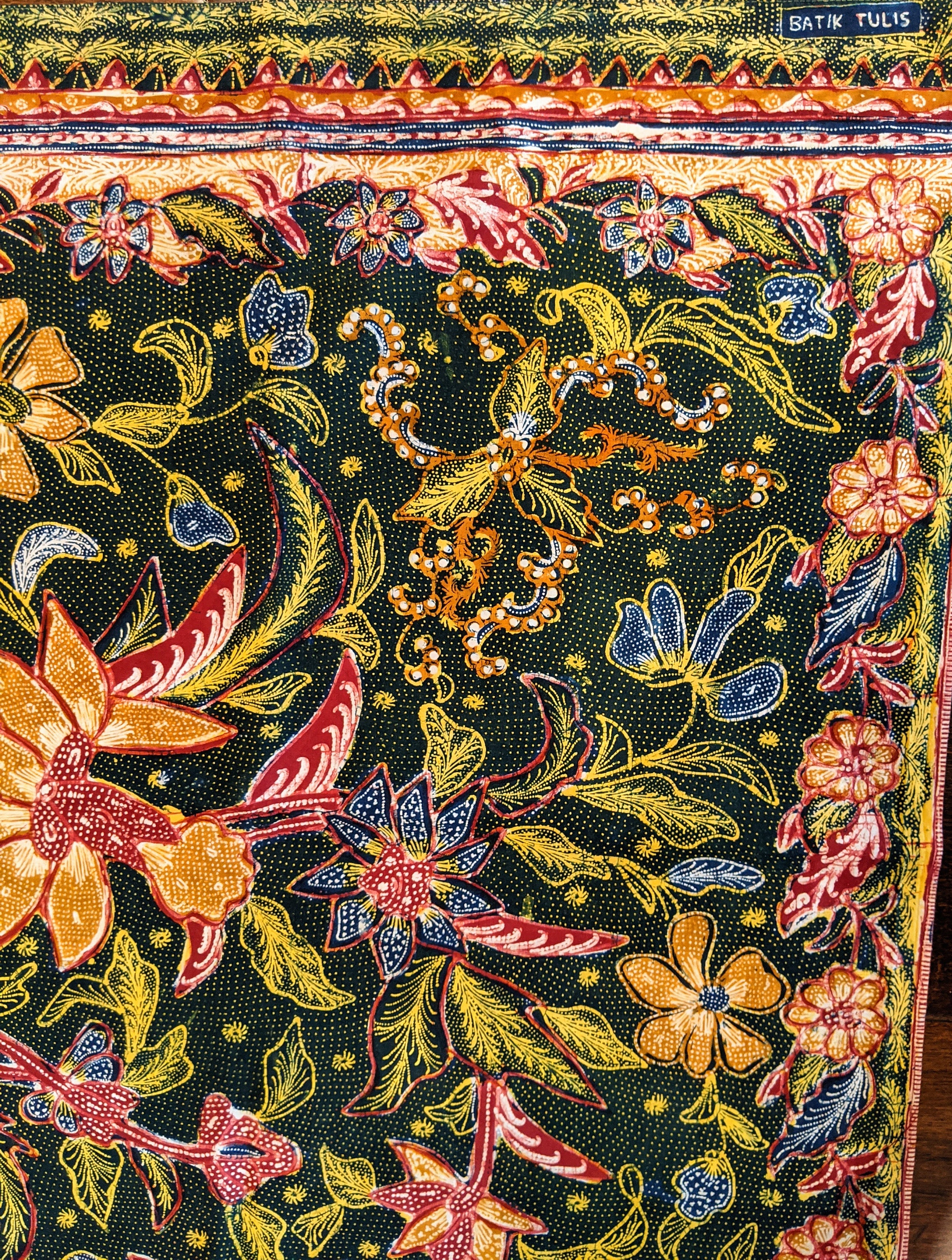 オールドバティック トゥリス Batik Tulis（手描き）01 | アジア