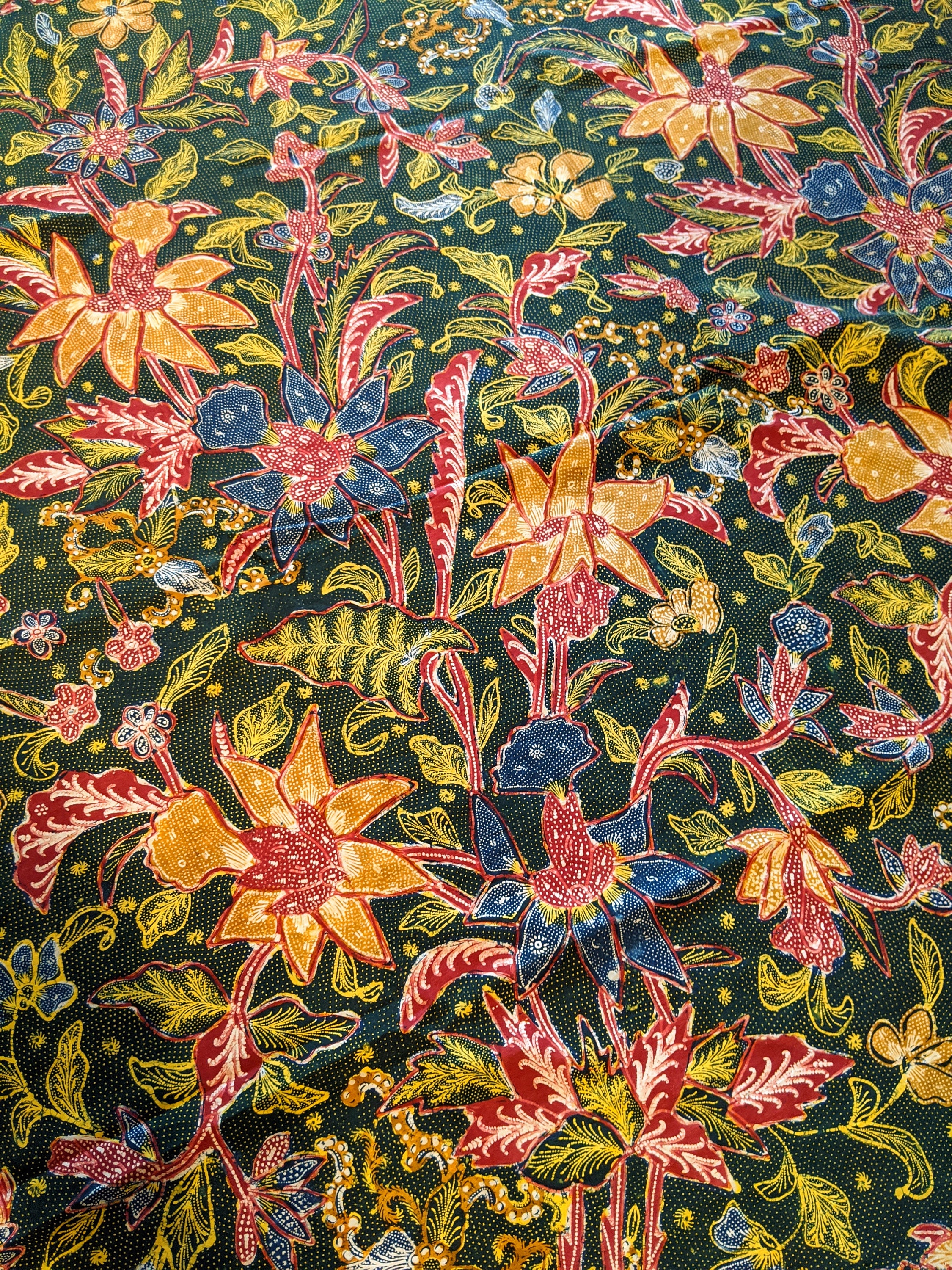 Vintage Batik Tulis Tiga Negeri, Handwritten Indonesian