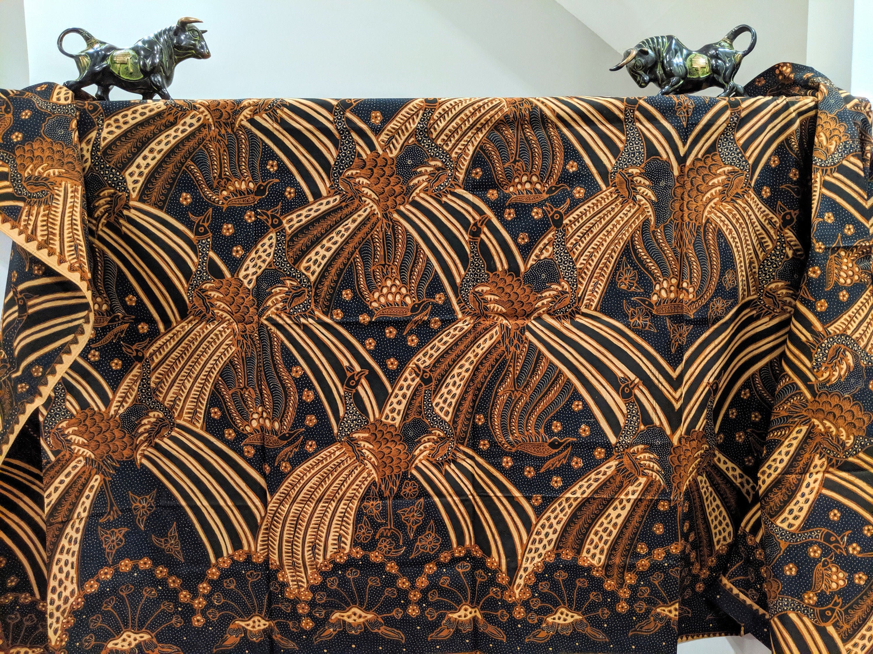 Batik Tulis Solo, Hand Drawn Indonesian Batik, Sogan Java With