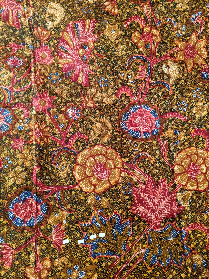 Vintage Kain Batik Lasem Old Indonesian Batik Tulis Fabric | Etsy