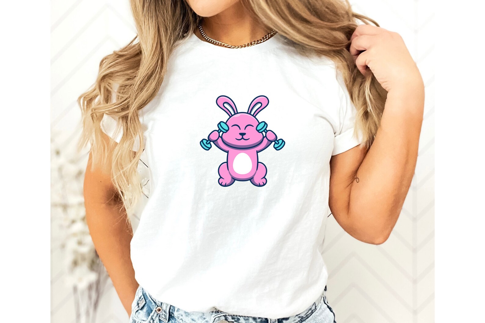 Workout Bunny Png, Bunny Weightlifting, Gym Rabbit Desing, Workout ...