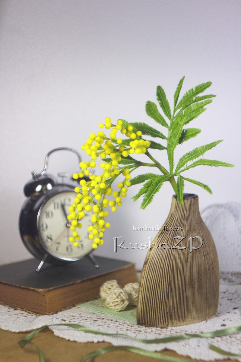 Mimosa. Spring Yellow Mimosa. Mimosa Flower. Spring Bouquet. - Etsy