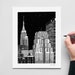 New York Bookmarks Set of 4, New York City Architecture Bookmarks, New ...