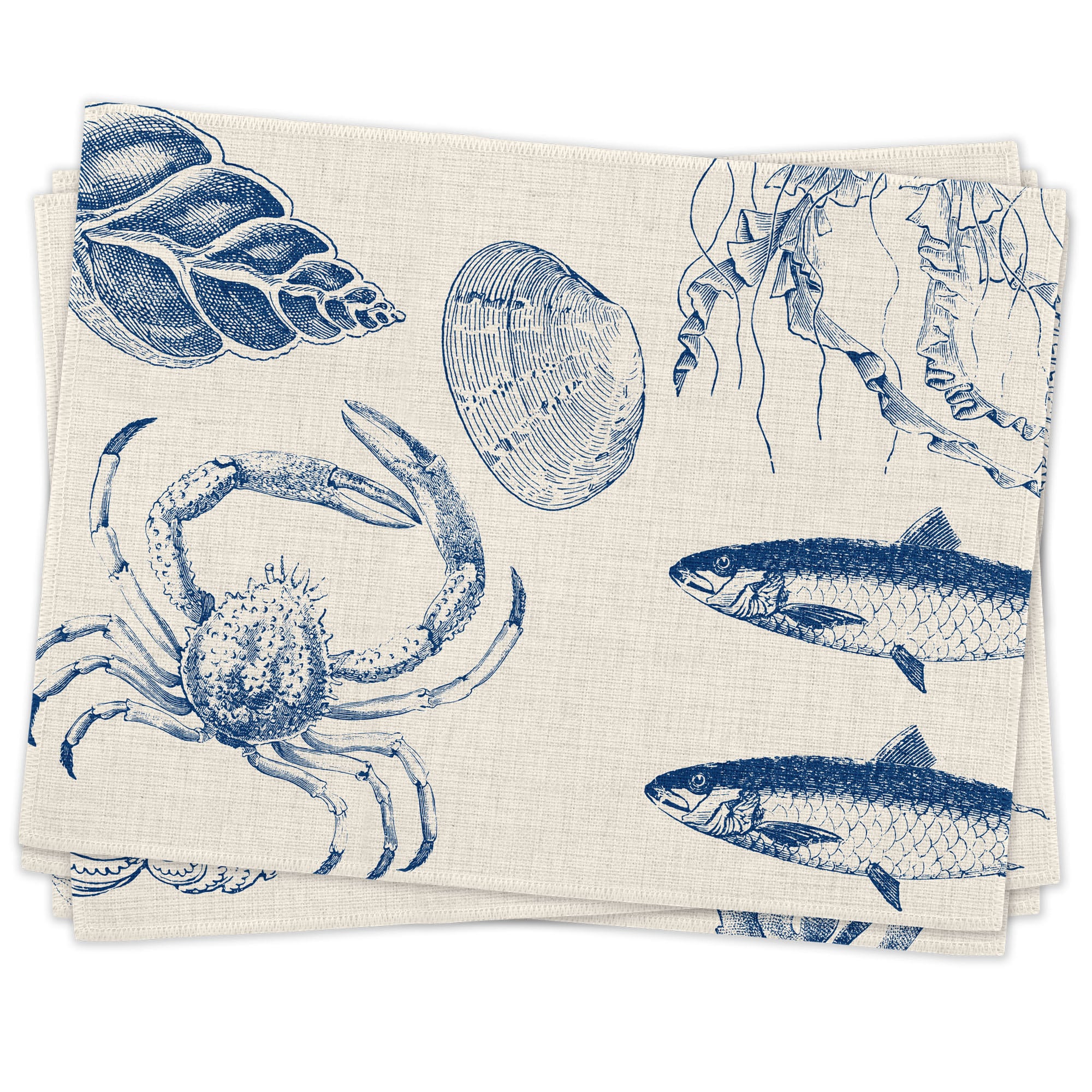 Tovagliette Americane Lavabili Plastica,Polpo mostro marino tentacoli  oceano tema marino mitico stamp,Tovagliette Non-scivolose Resistenti al  calore, Set da 4 Tovagliette per Tavolo da Cucina 30x45 cm : :  Casa e cucina