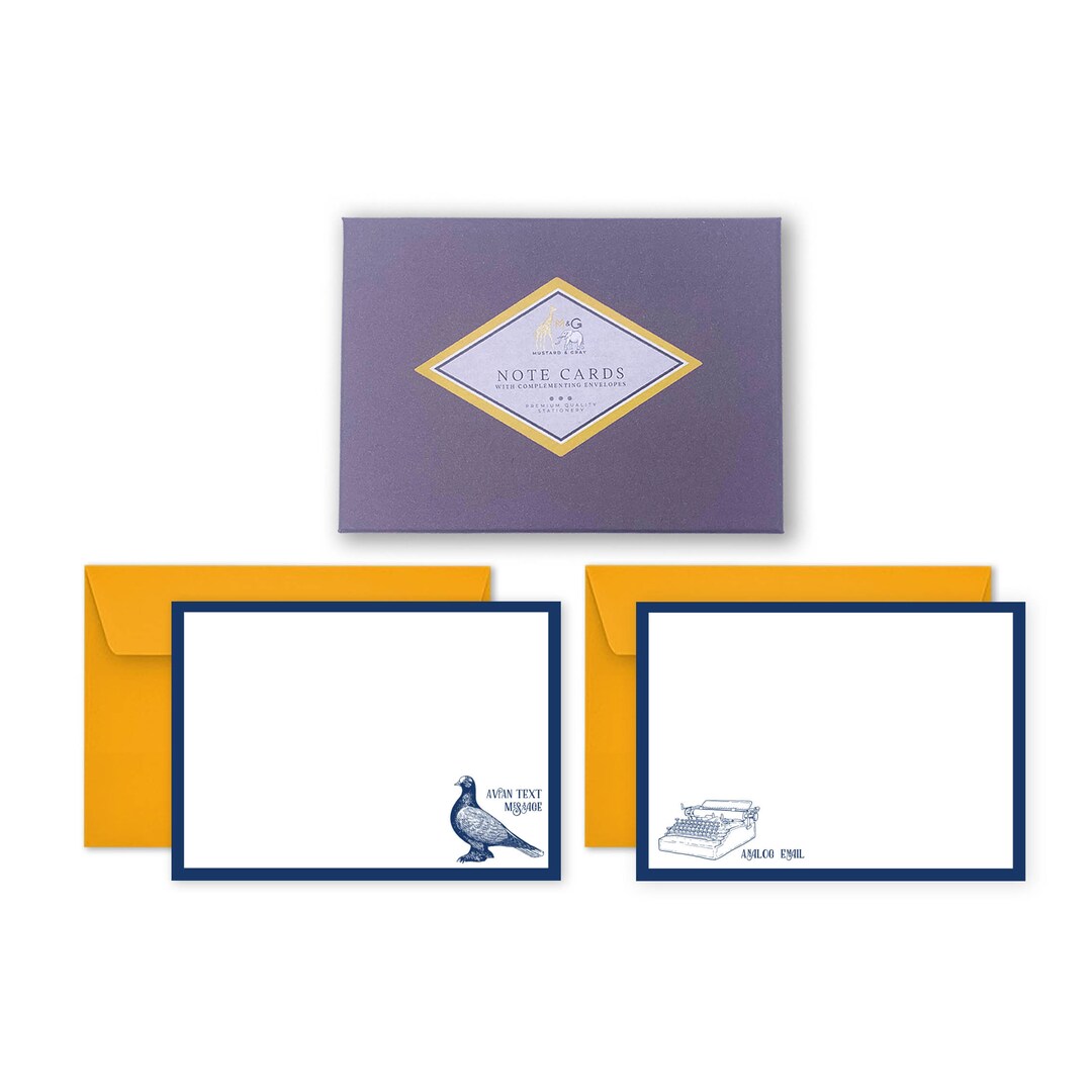 Novelty Notecards With Envelopes - Etsy