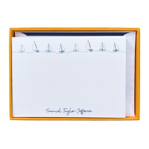 Regatta Personalised Notecards