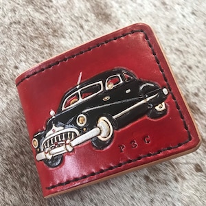 Personalised, Genuine leather, bifold men’s wallet, handcrafted wallet, custom design