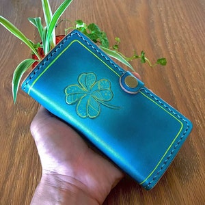 Tooled leather phone case, universal leather phone case, Personalised, tooled leather, phone wallet, Universal phone case, custom design