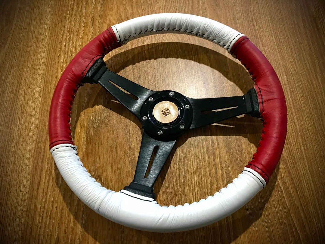 Tooled Leather Steering Wheel Cover, Measured to Order Etsy