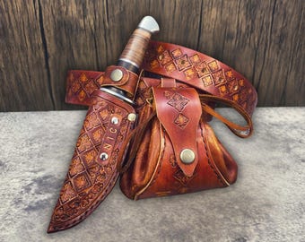 Etui pour couteau Bush crafters avec attache ceinture amovible