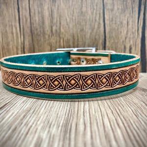 Personalisiertes Leder Hundehalsband, personalisiertes Hundehalsband aus geprägtem Leder