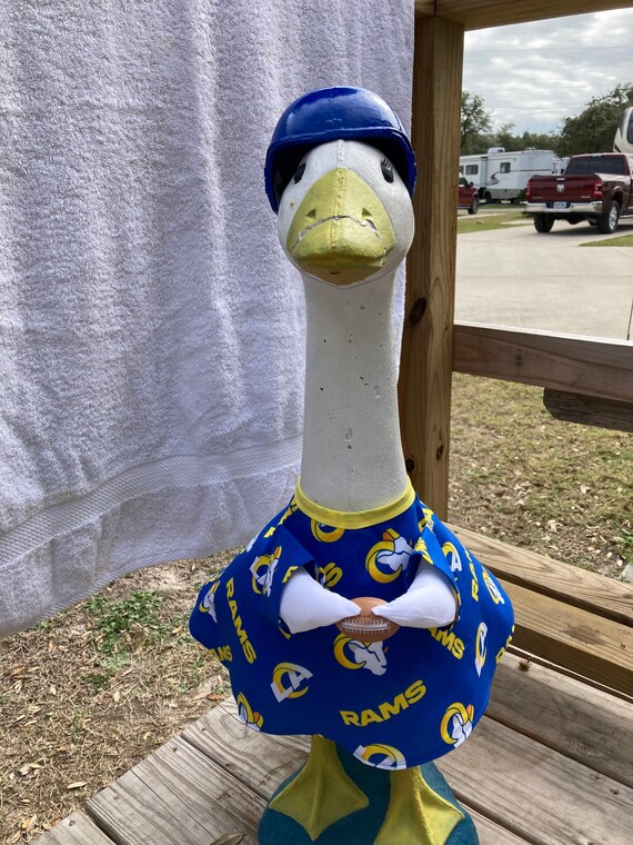 Ropa de ganso de futbol americano de Los Angeles Rams de 26 a 29
