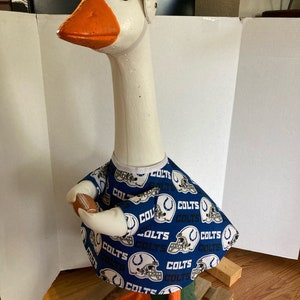 Indianapolis Colts Football Goose Clothes