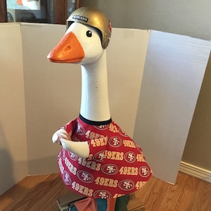 26” to 29” SF 49ers Football Goose Clothes