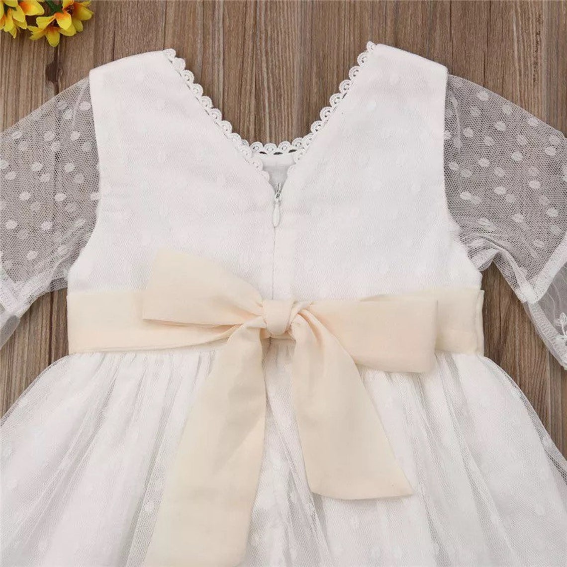 Toddler Ivory Dress Baby Girl Ivory Dress Lace Toddler Dress Etsy