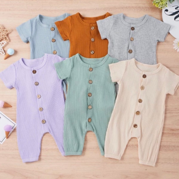 Baby Boy Romper Etsy