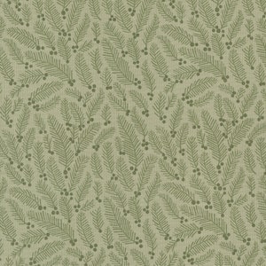 Christmas Eve Sage by Lella Boutique for Moda, Sprigs Blenders