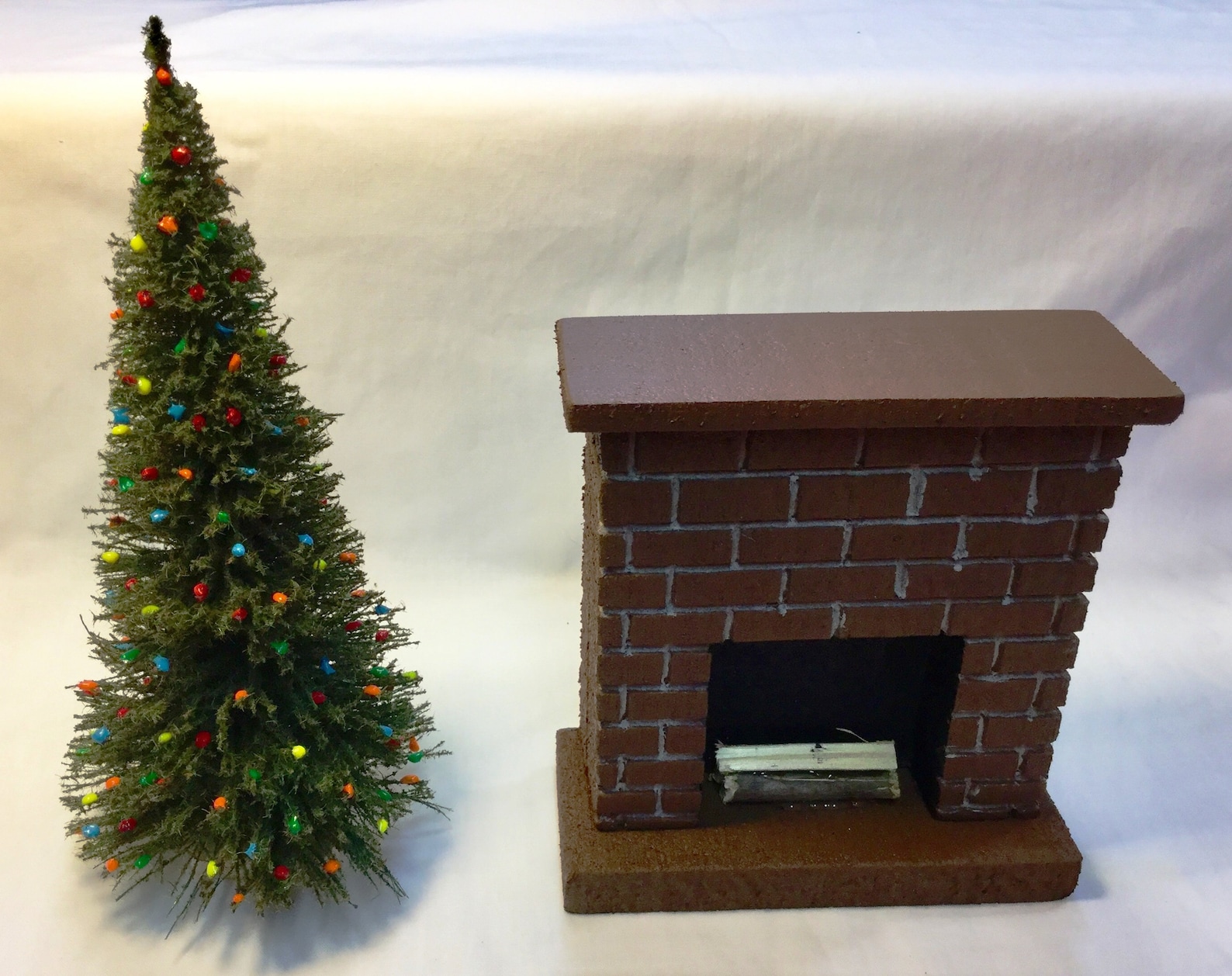 Doll House CHRISTMAS TREE 7 Inch Tall Miniature Etsy