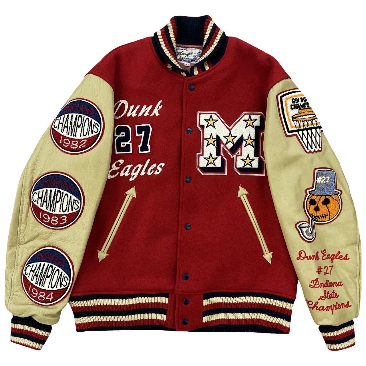 VTG Whitesville Varsity Jacket Size XL - Etsy