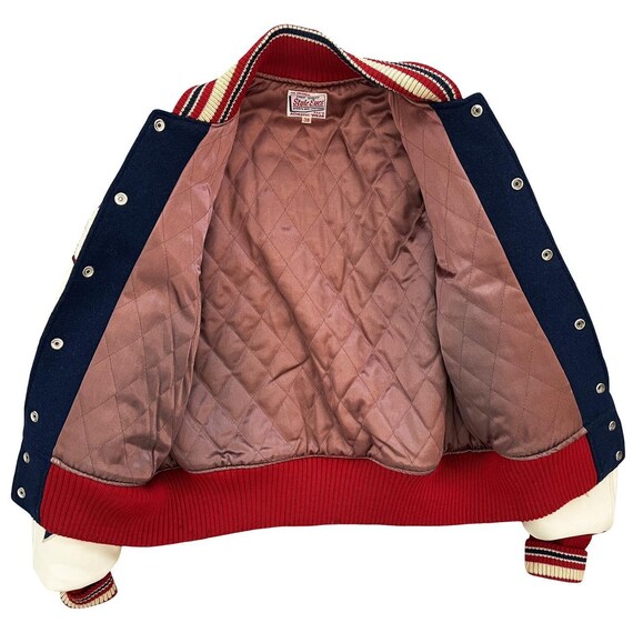 Style eyes online varsity jacket