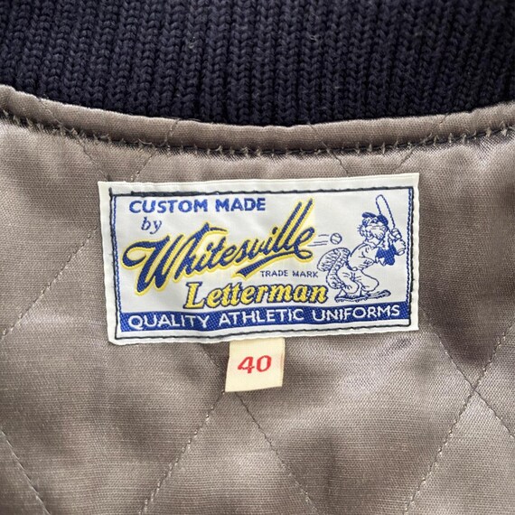 VTG Whitesville Varsity Jacket - Size L - Etsy Denmark