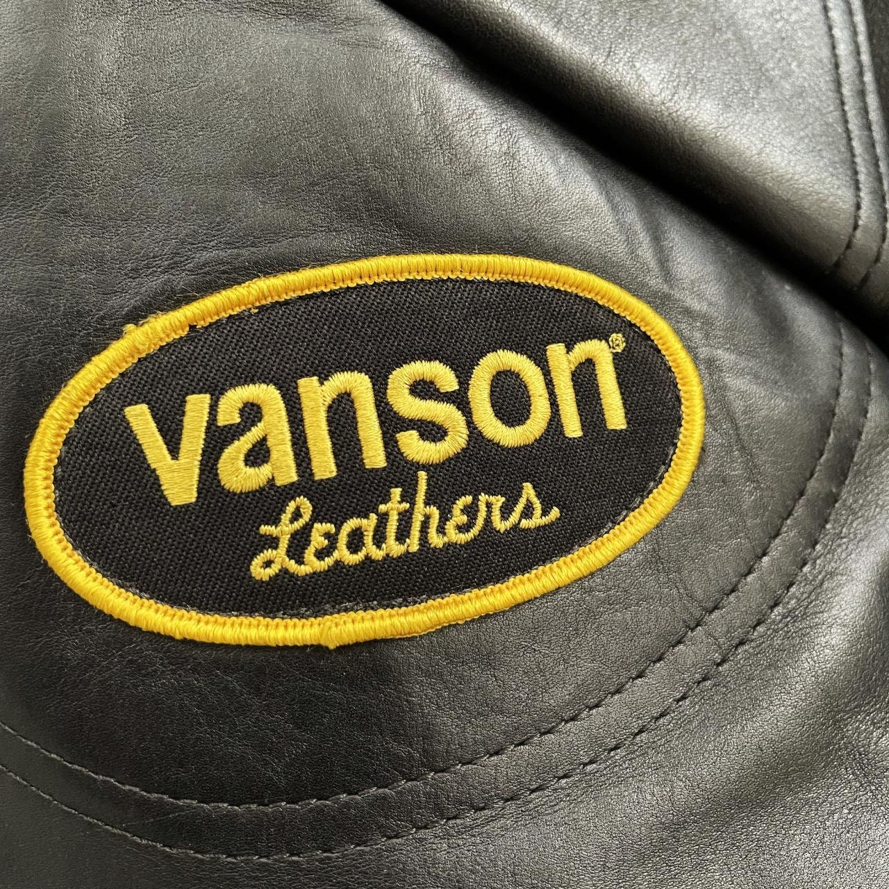 VTG Vanson Leathers Motorcycle Racer Jacket - Size S - Etsy
