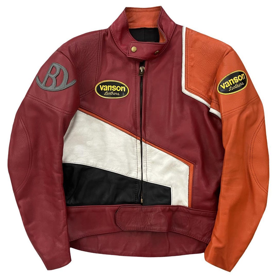トップス Vanson Leathers S/S Racing Jacket Supreme Vanson Leathers S S Racing Jacket (SS23) - $698